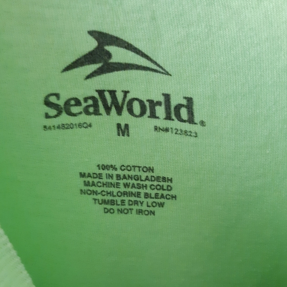 Sea World 2017 Anniversary T Shirt - Picture 3 of 3